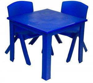 Childrens Table Hire - Blue - BE Event Hire