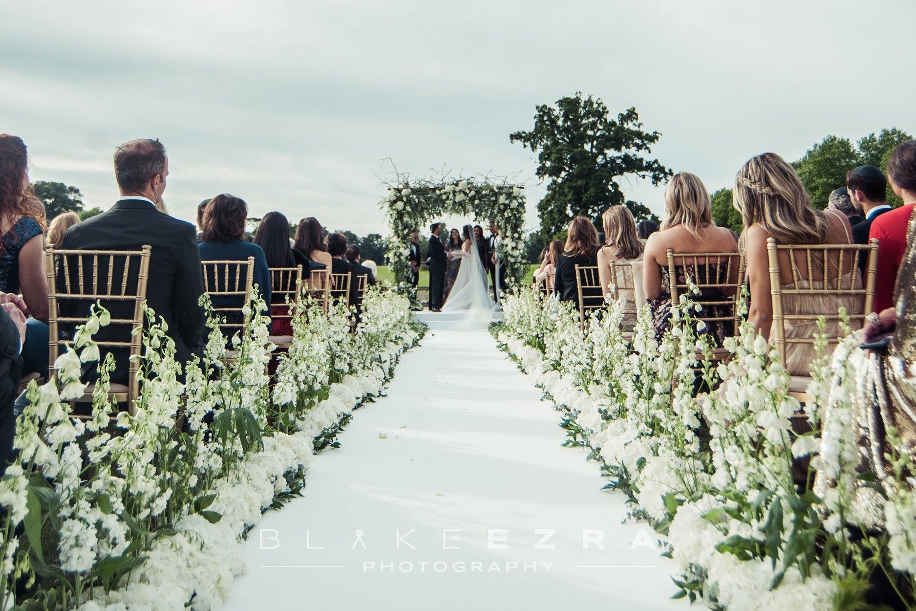 Gold Chiavari Chair Hire at Althorp Hall - BE Event Hire