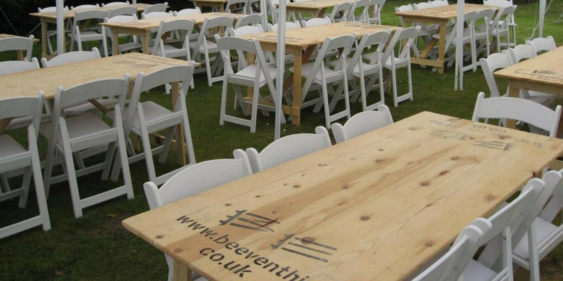 White Wooden Chairs - Types of Wedding Chairs - BE Event Hire