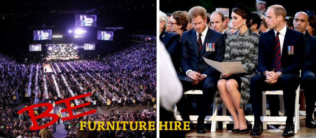 Table and Chair Hire across the UK - BE Event Hire