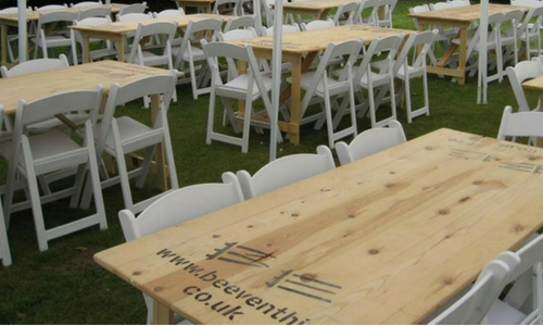 Trestle Table Hire - Table Hire - BE Event Hire