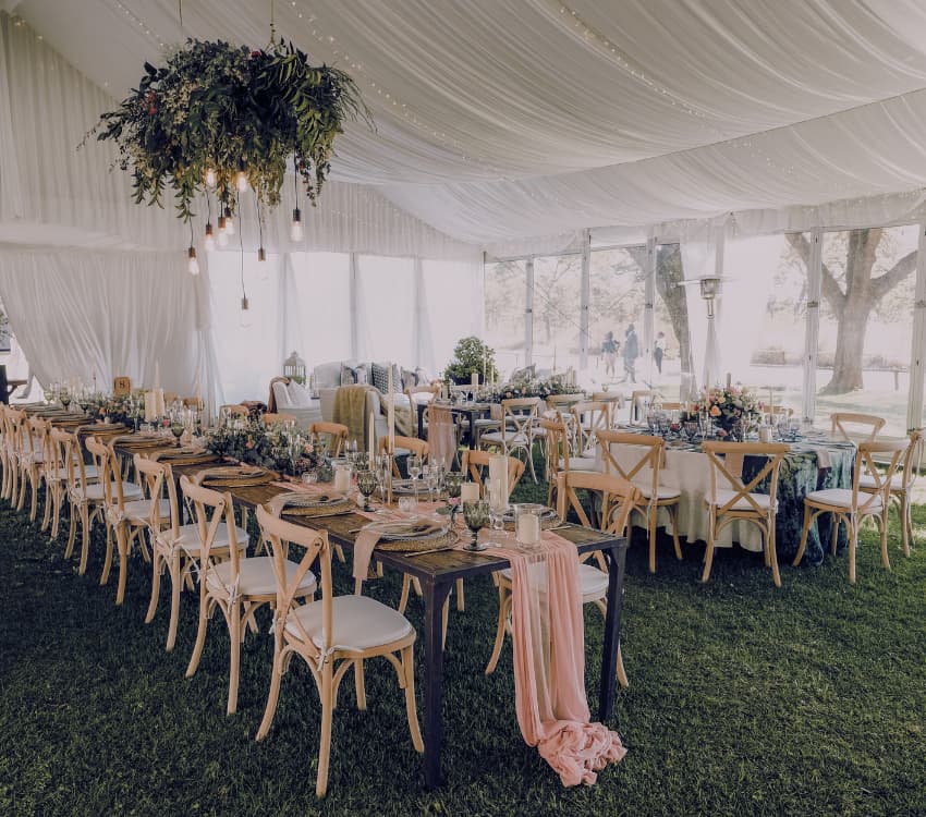 Wedding Furniture for your Rustic Vintage Wedding Theme - BE Event Furniture Hire