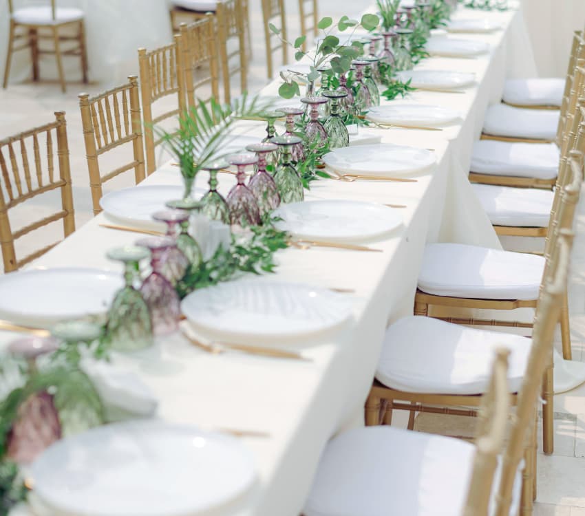 Feel Like a Celebrity on Your Wedding Day - BE Event Furniture Hire