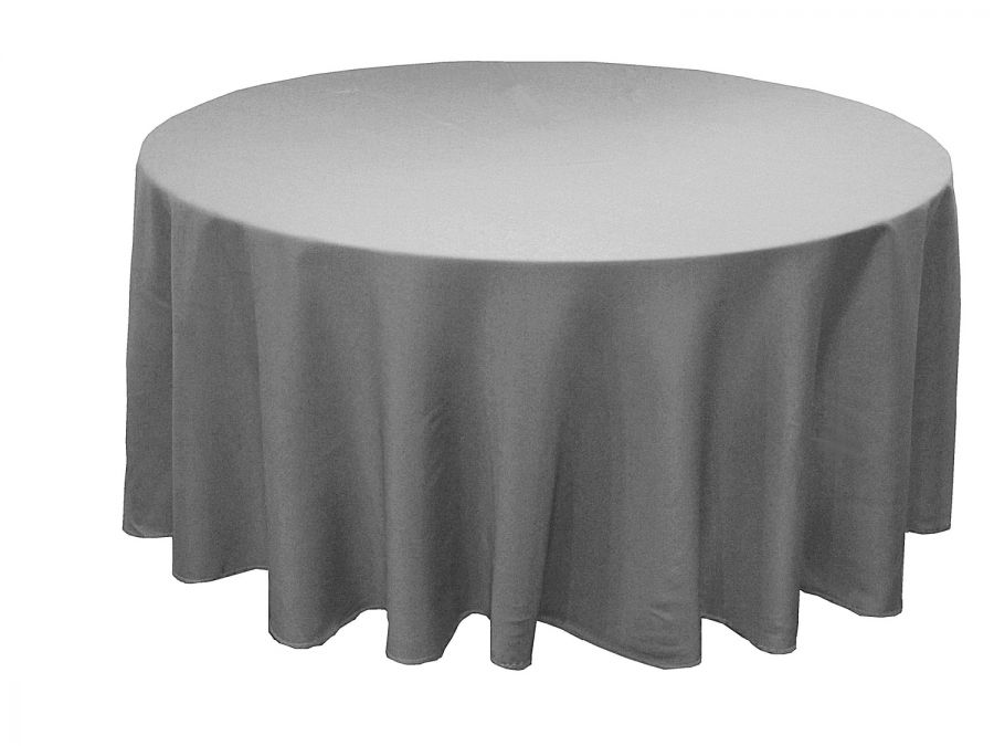 Grey shop table linens