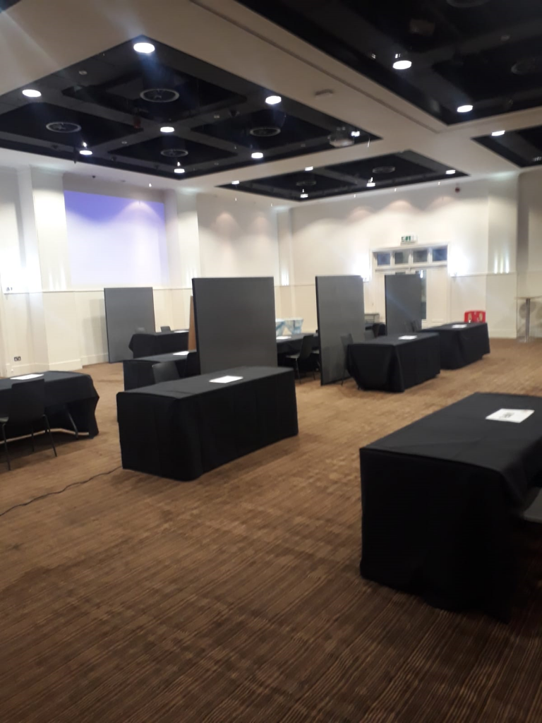 Partition Screens to Hire,1.8m x1.5m Partition Panel, BE Event Hire