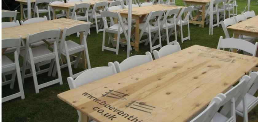 Trestle Table Hire Guide - BE Event Furniture Hire