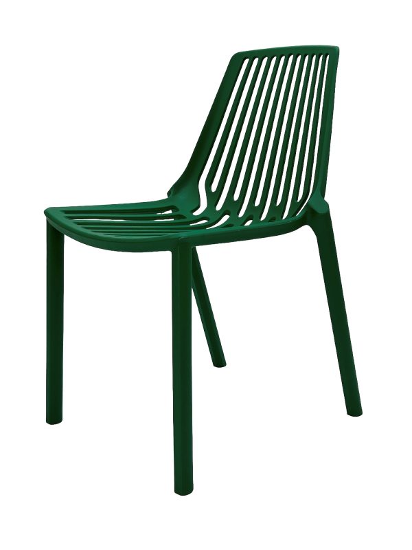 Green Plastic Stacking Chairs