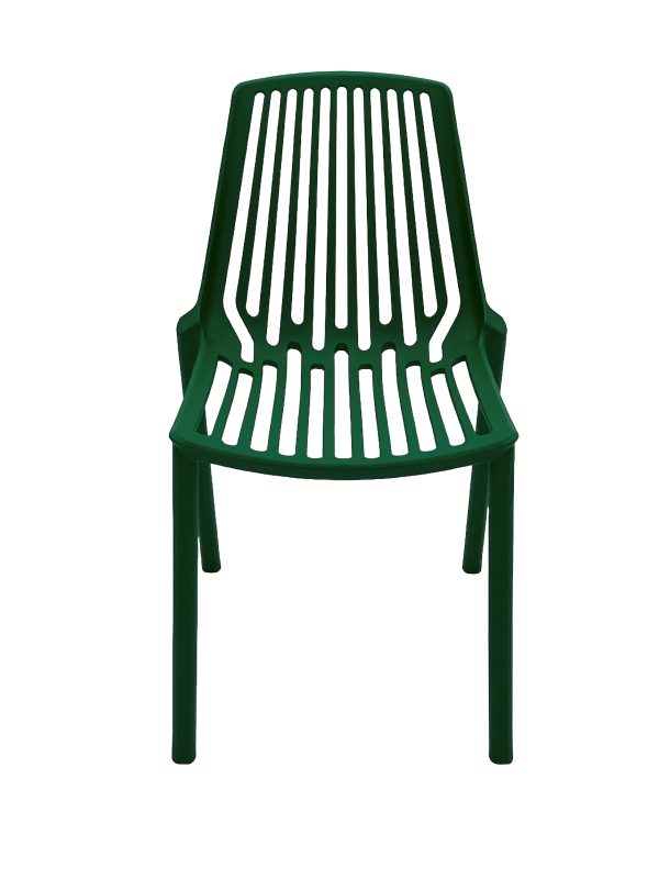 Green Plastic Stacking Chairs