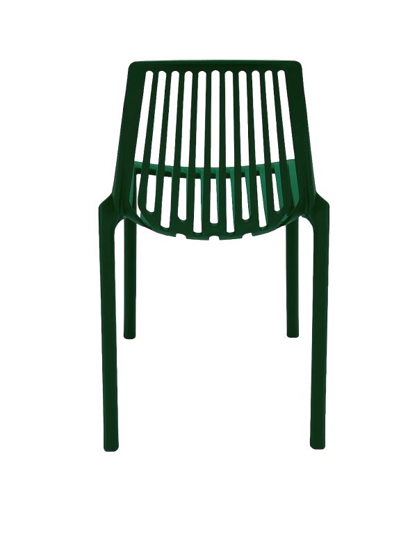 Green Plastic Stacking Chairs