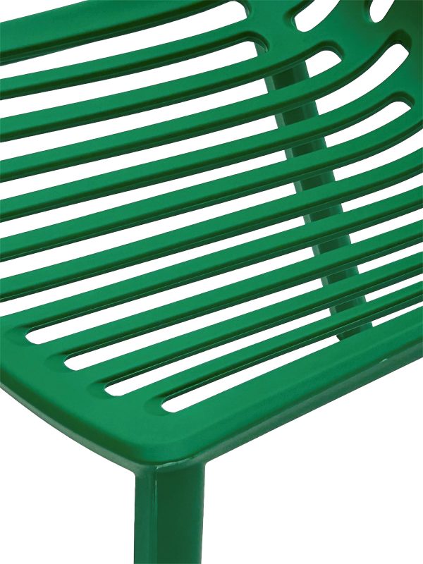 Green Plastic Stacking Chairs