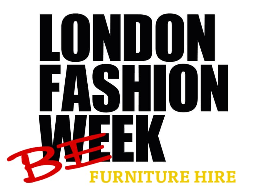 London Fashion Week Furniture Hire by BE Event Furniture Hire