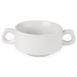 White Morley Soup Bowl Hire - Crockery Hire - BE Event Hire