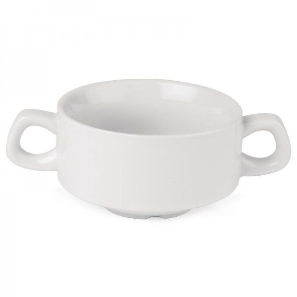 White Morley Soup Bowl Hire - Crockery Hire - BE Event Hire