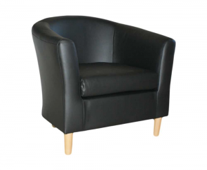 Black Tub Chair Hire -Events, Trade Stands, Exhibitions - BE Event Furniture Hire