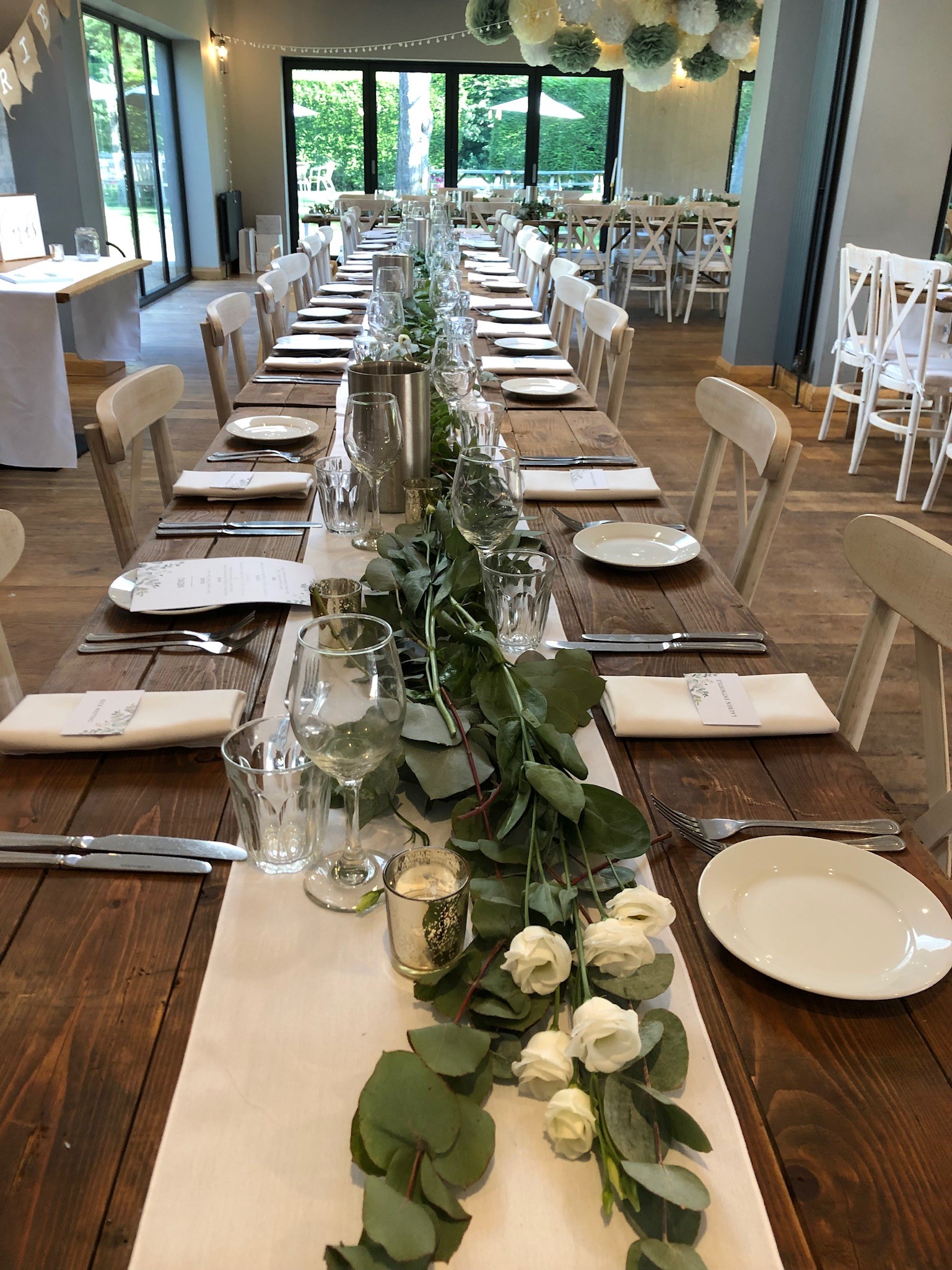 Wooden Rustic Trestle Table Hire 6 X 2 6 Trestle Table Be Event Hire