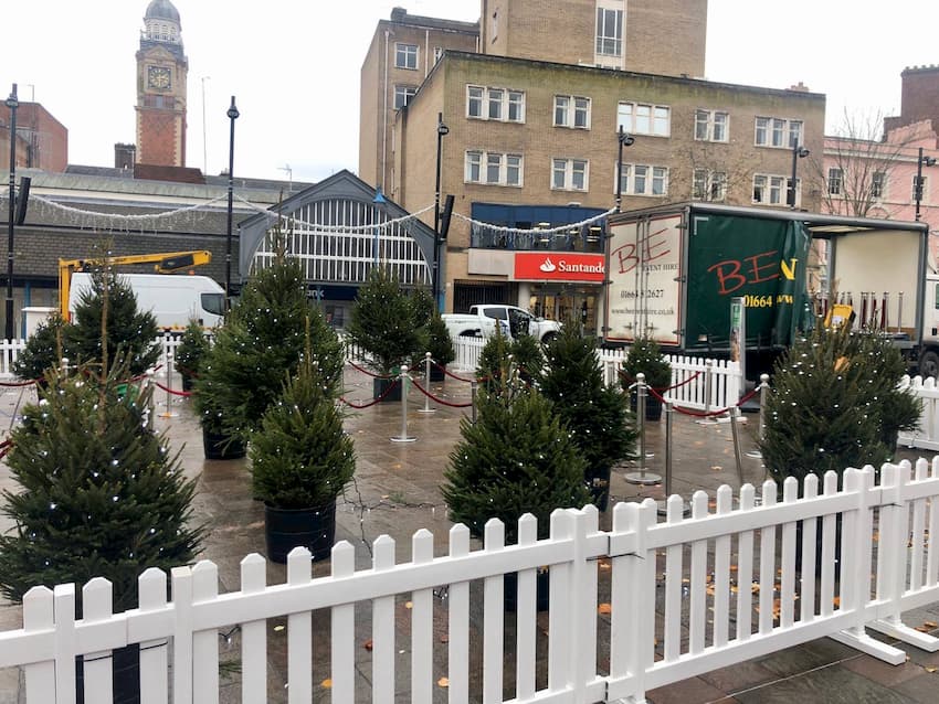 White Picket Fence Santas Grotto - BE Event Furniture Hire