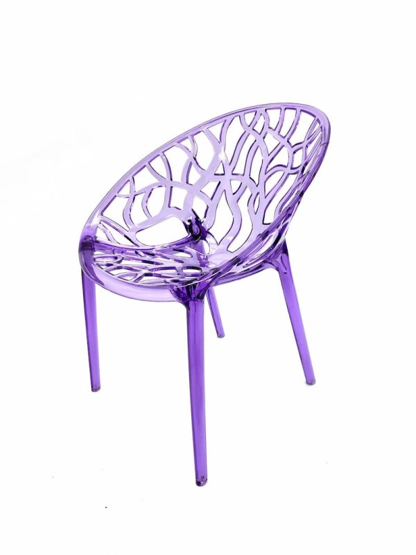 Purple Umbria Chair Hire - Indoor & Outdoor - BE Event Furniture Hire