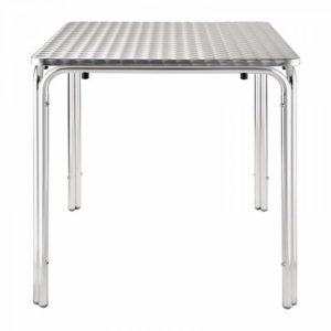 Square Aluminium Table Hire - Bistro Style Tables - BE Event Furniture Hire
