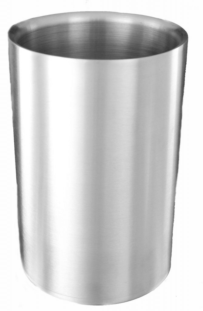 Stainless Steel Double Wall Wine Bottle Cooler, Wine Bottle Holder.