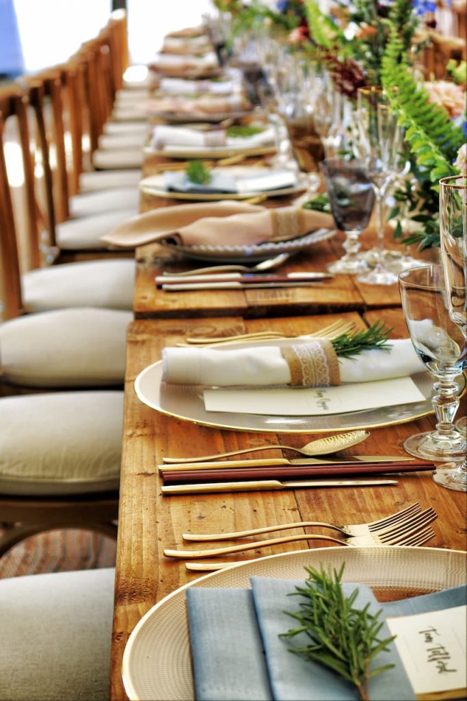 Rustic Wedding Decor Inspiration and Table Setting - BE Event Furniture Hire