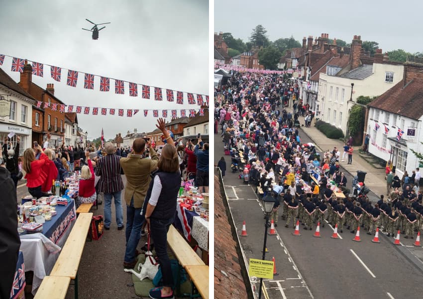 Odiham Street Party Furniture Hire - BE Event Furniture Hire