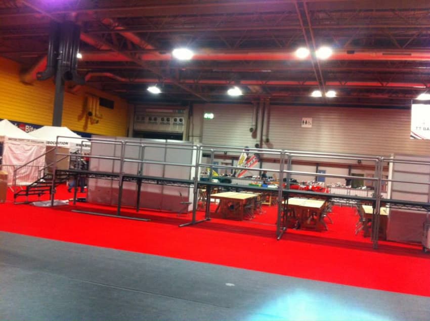 Stage Hire Autosport International Show - BE Event Furniture Hire