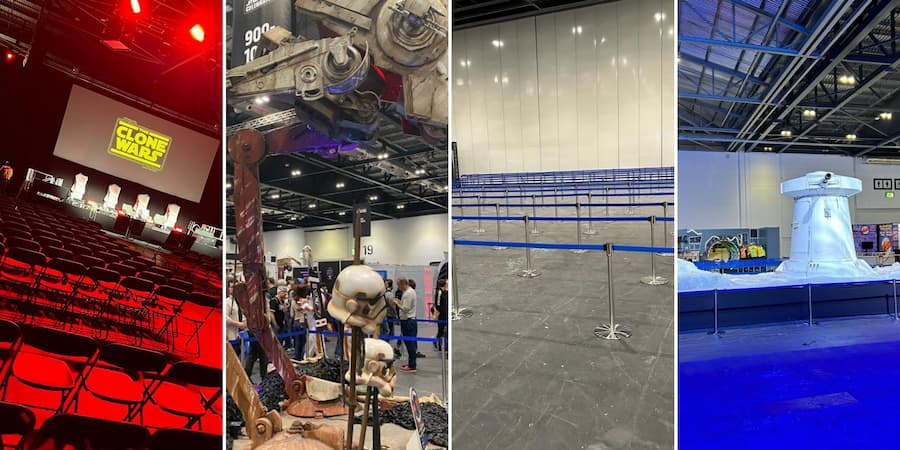 Event Setup and Breakdown for Star Wars Celebration at ExCel London - BE Event Furniture Hire