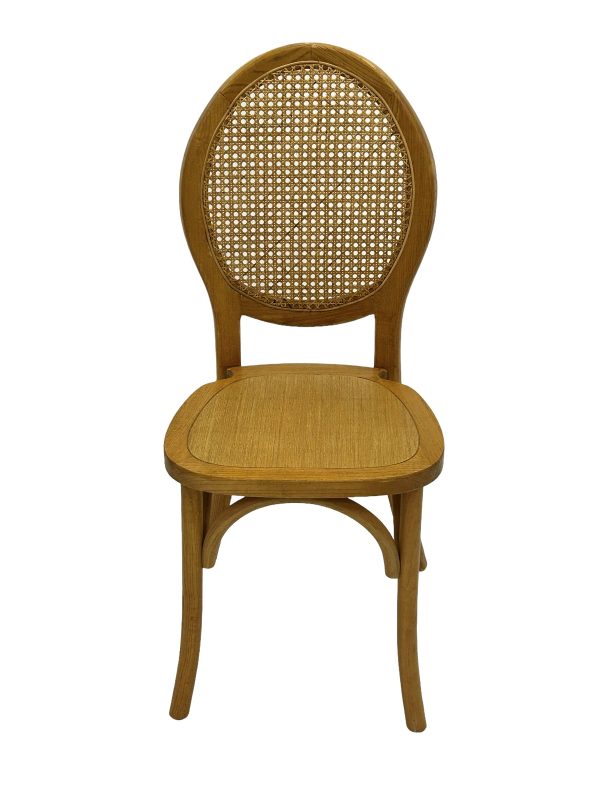 Cane Back Wooden Chair