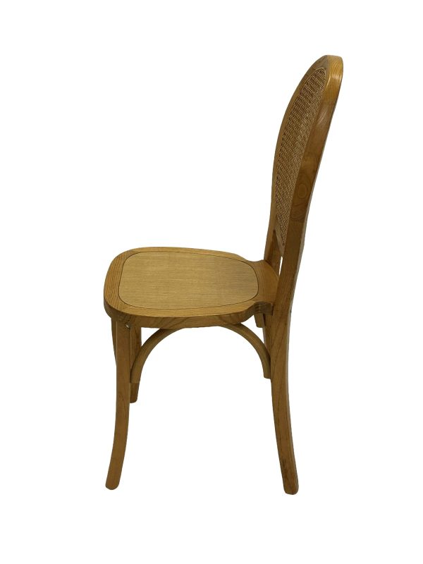 Cane Back Wooden Chair