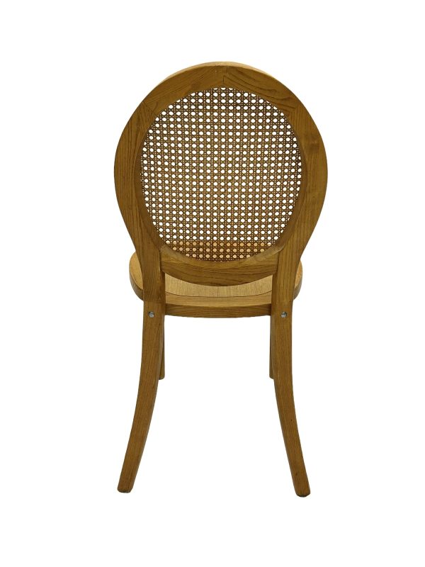 Cane Back Wooden Chair