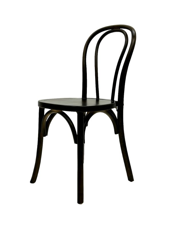 Dark Bentwood Wooden Chairs