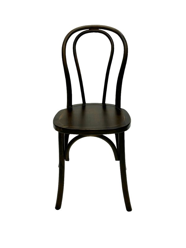 Dark Bentwood Wooden Chairs