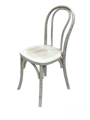 Limewash Bentwood Wooden Chairs