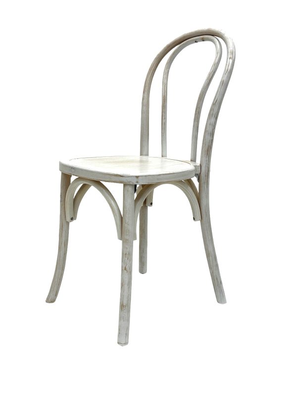 Limewash Bentwood Wooden Chairs