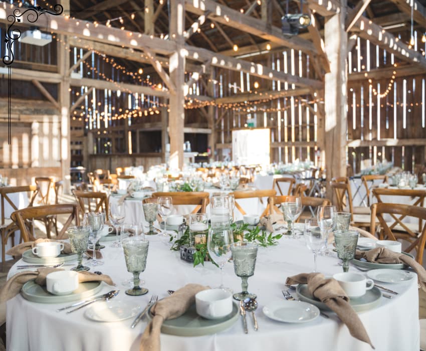 Simple Rustic Wedding Ideas - BE Event Furniture Hire 