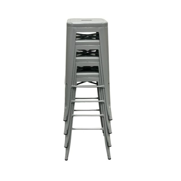 Grey Tolix Bar Stool Hire