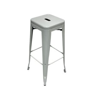 Grey Tolix Bar Stool Hire BE Furniture Hire