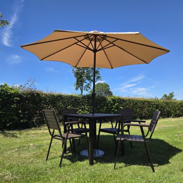 Durawood & Khaki Umbrella