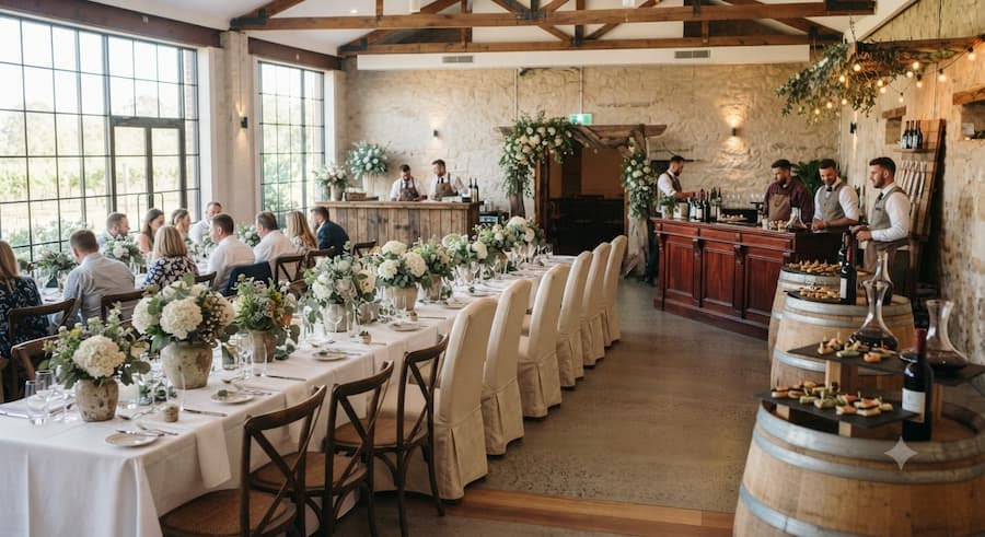 Rustic Furniture Or Traditional Hire For Hybrid Events - BE Events Hire