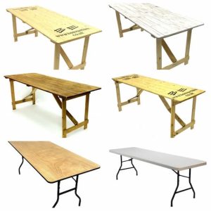 Trestle Table Hire